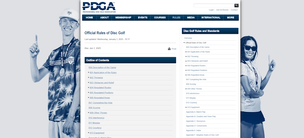 De viktigste reglene i discgolf