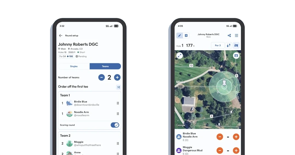 Photo by UDisc: Hvordan bruke UDisc