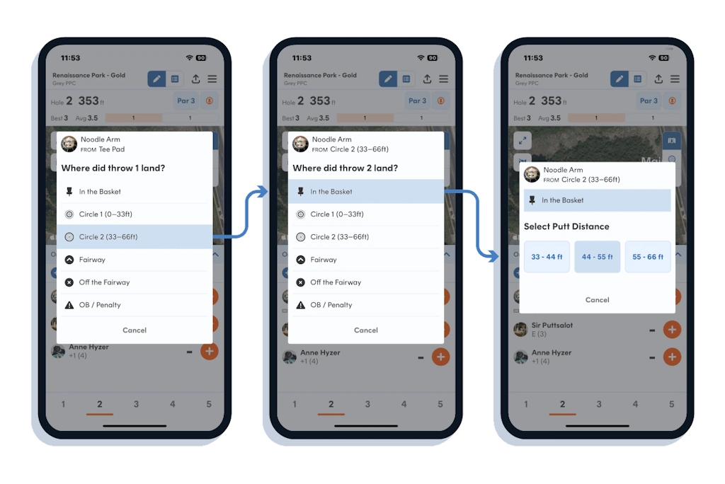 Photo by UDisc: Hvordan bruke UDisc