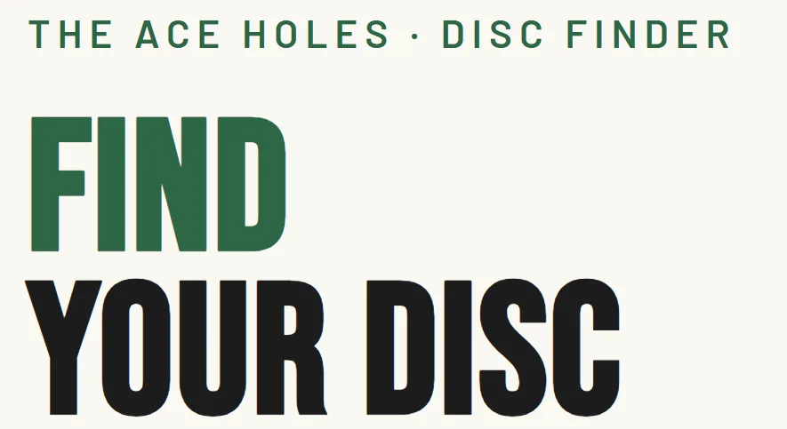 Finn riktig disc på sekunder