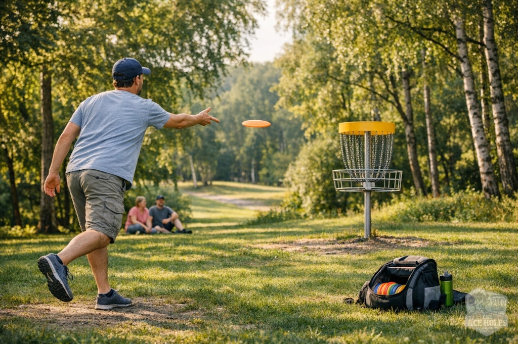 Discgolf blir fort mer enn bare en hobby