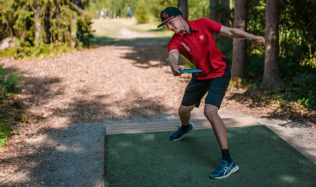 Lær reach back i discgolf