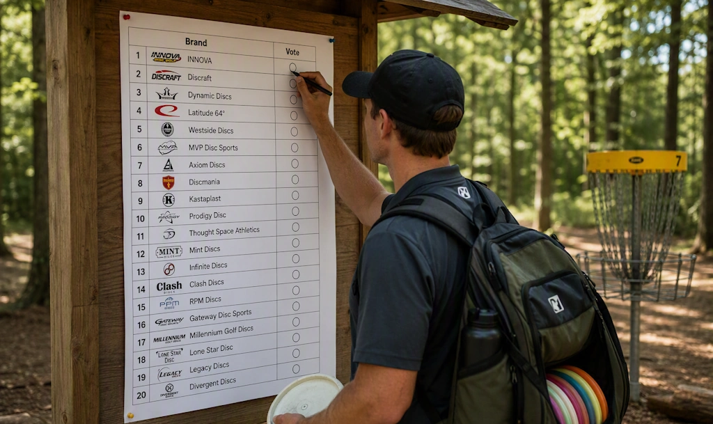Vote: What’s your favorite disc golf brand?